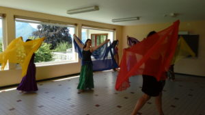 voile, danse orientale egyptienne, danse, annecy, talloires, percussionniste