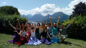 les alerions, talloires, lac annecy, cours danse orientale, stage danse orientale, annecy